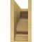 Ekena Millwork 6"W x 18"D x 12"H Classic Scroll Rough Cedar Woodgrain TimberThane Corbel, Primed Tan CORUR06X18X12SCRRCPR - alternate 2